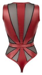 Trendy Body Metallic Rood / Transparant