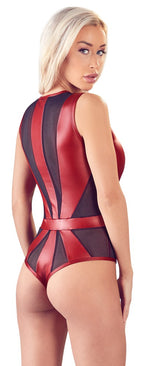 Trendy Body Metallic Rood / Transparant