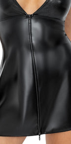 Vinyl Dress  Black Level