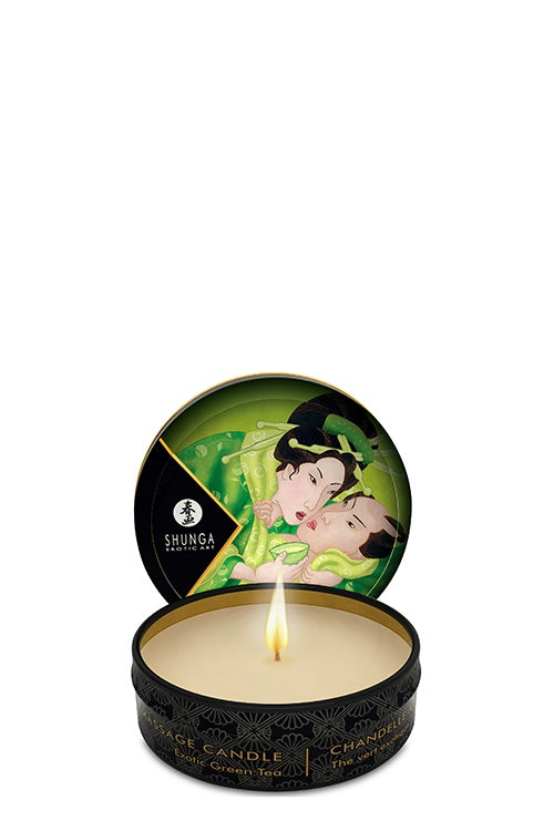 MASSAGE KAARS EXOTISCHE GROENE THEE 30ML
