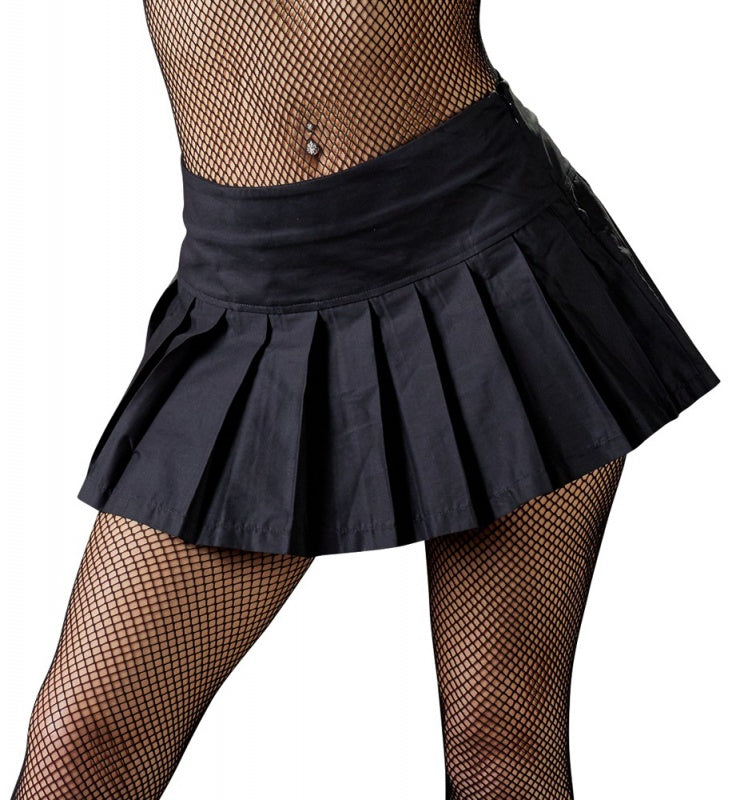 Pleated Mini Skirt Cottelli