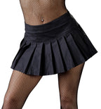 Pleated Mini Skirt Cottelli