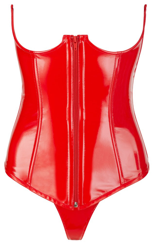 Corset Rood Black Level Lak