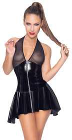 Vinyl Dress  Black Level
