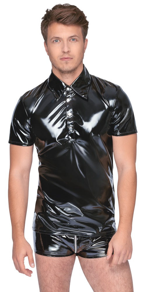 Vinyl Polo Shirt