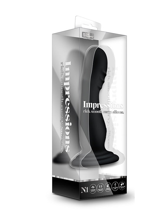 IMPRESSIES N1 ZWART DILDO