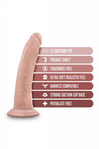DR. SKIN PLUS 7 INCH VERSTELBARE DILDO