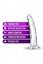 B Yours Plus - Lust n’ Thrust Dildo - Transparant