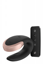 SATISFYER DUBBELE LIEFDE ZWART