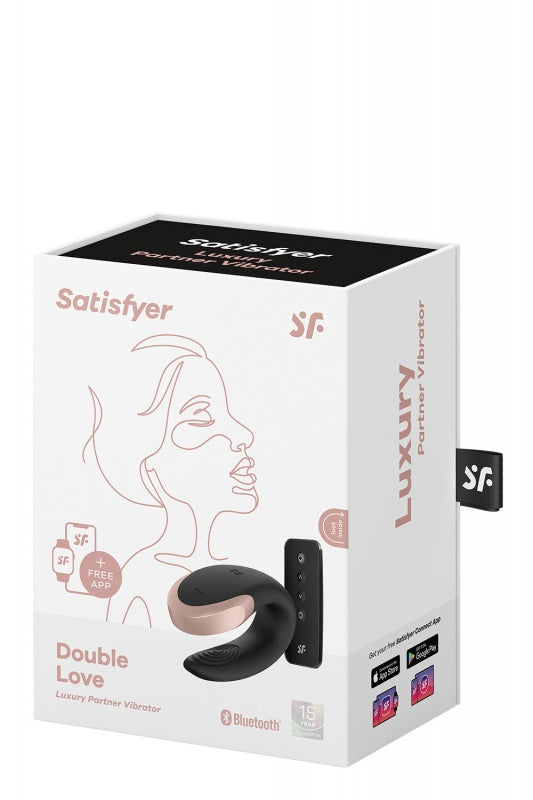 SATISFYER DUBBELE LIEFDE ZWART
