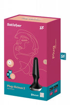 SATISFYER PLUG-ILICIOUS 2 ZWART