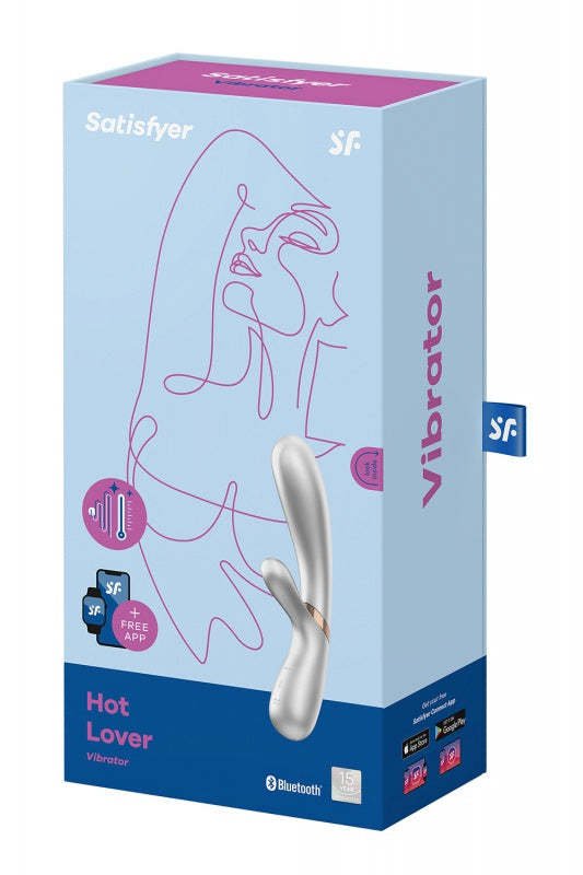 SATISFYER HOT LOVER ZILVER/CHAMPAGNE