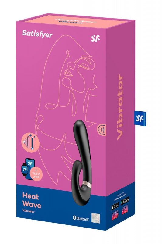 SATISFYER HITTEGOLF ZWART