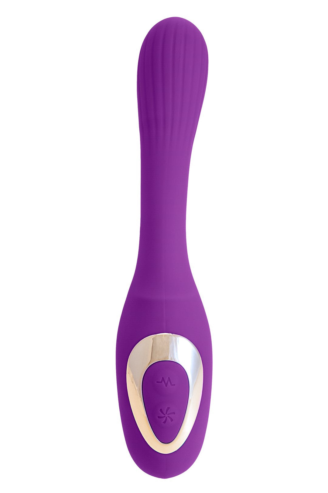 PAARSE VIBRATOR MET DUBBELE ZUIGKRACHT LUCHTDRUK