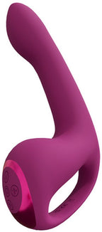 Riko - Drievoudige Motor Thumper met Geavanceerde Vingerbeweging & Pulsgolf Stimulator  Roze