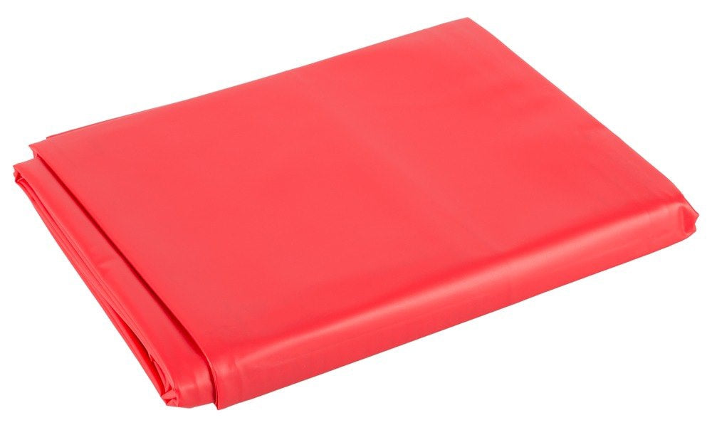 LINGERIE BDSM VINYL BED SHEET RED 200X230CM