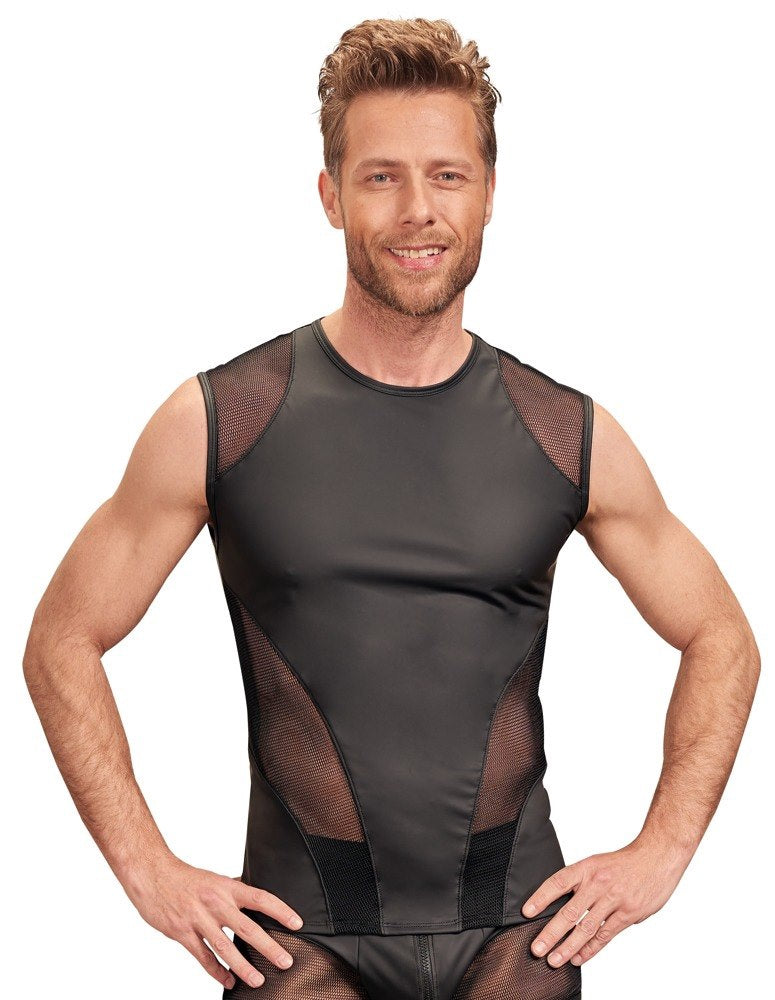 Nek Halftransparante Fetish Shirt