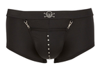 Svenjoyment Zwarte boxer met zakdetail