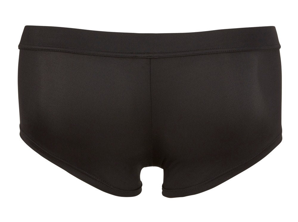 Svenjoyment Zwarte boxer met zakdetail