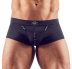 Svenjoyment Zwarte boxer met zakdetail