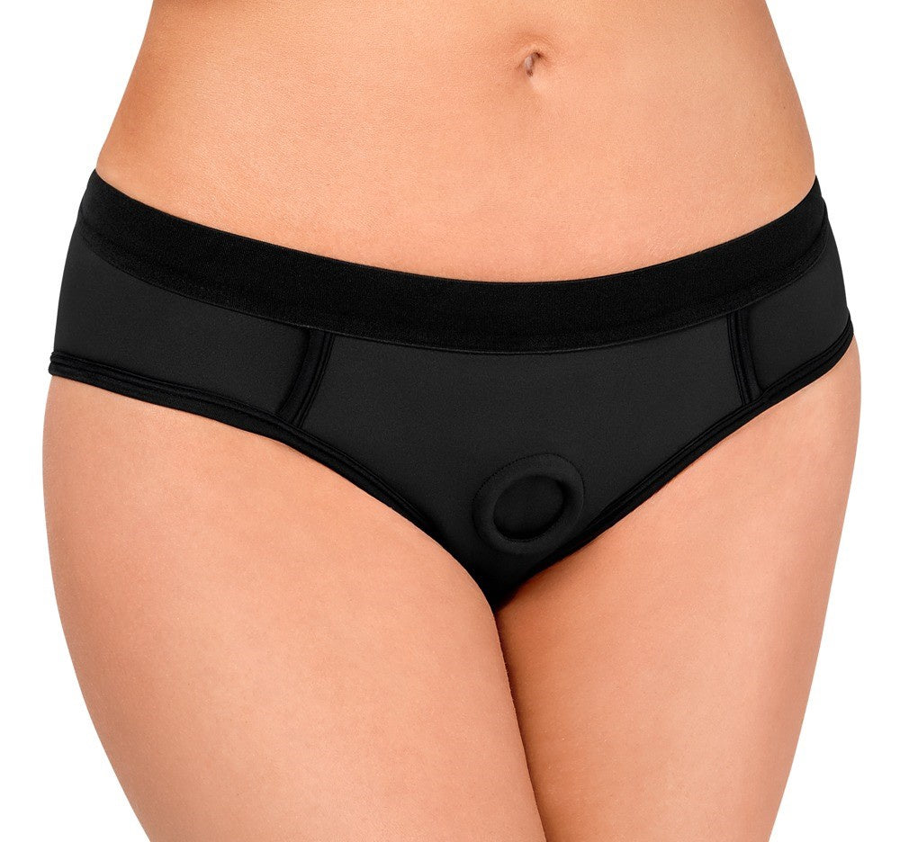 Bad Kitty-  Strapon Slip van Netstof