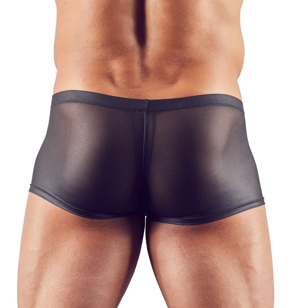 Doorzichtige Netstof Shorts voor Mannen
