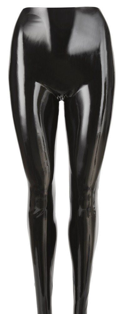 LEGGING LATEX PANTY ZWART M