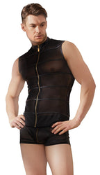 Luxe Heren Boxer met Rits