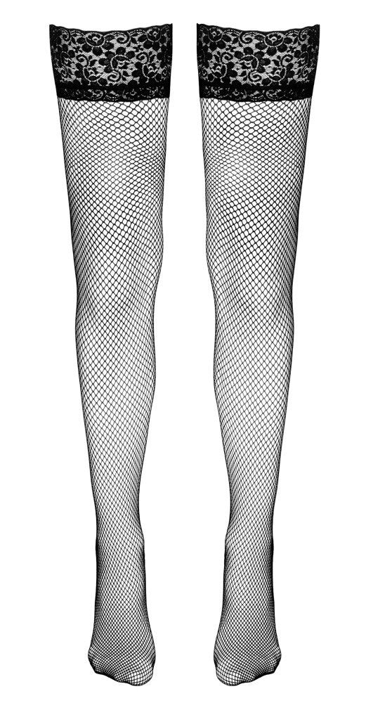 Stay Up net Kousen met Kant en  Siliconen Anti Slip