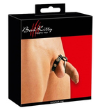 Bad Kitty PenisRing Met Leren Band