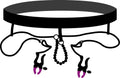KOOR / RIEM MET KLEMMEN VAGINA