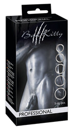 Bad Kitty – 5 Delig RVS Penis Ringen Set
