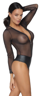 Wetlook Half Transparante Body