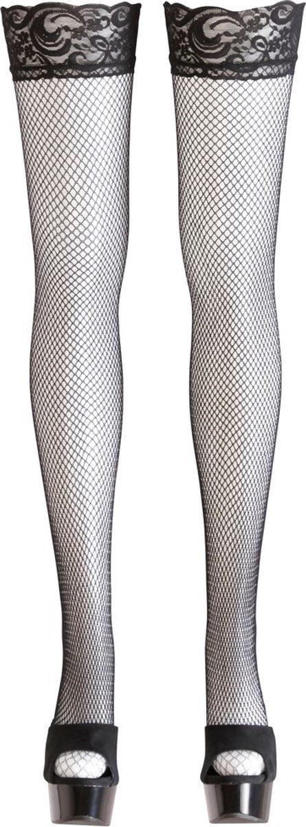 Cottelli  Non Slip Net Kousen met Verleidend