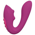 Yuki  Dual Motor G-Spot Vibrator met Masserende Kralen Roze