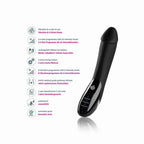 Mystim - Tickling Truman E-Stim Vibrator - Black Edition