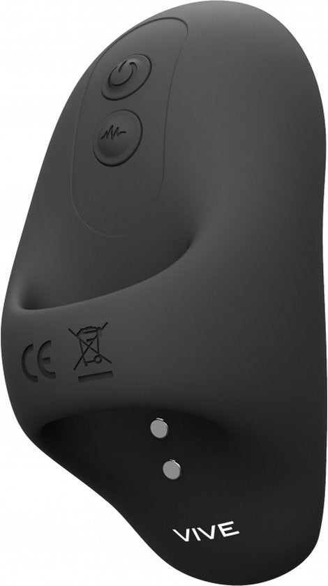 Hana Pulse Wave Finger Vibrator Black