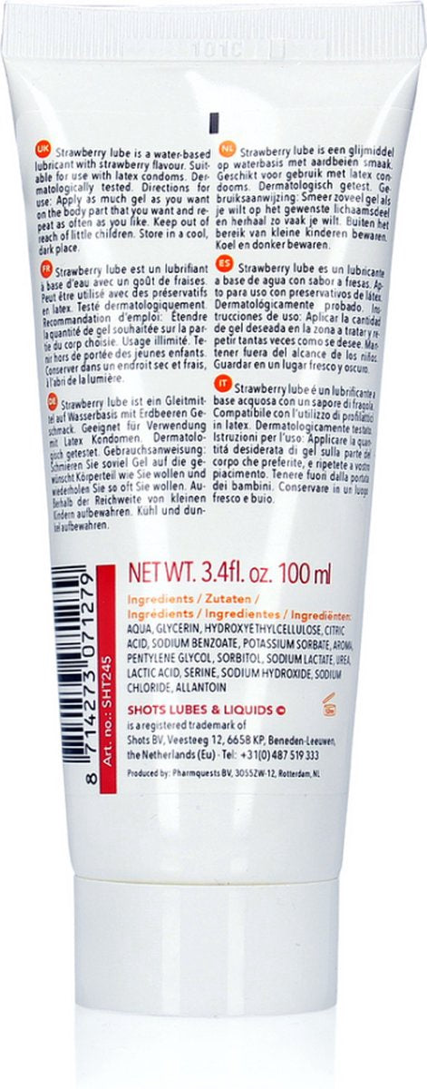Glijmiddel  Aardbei 100 ml