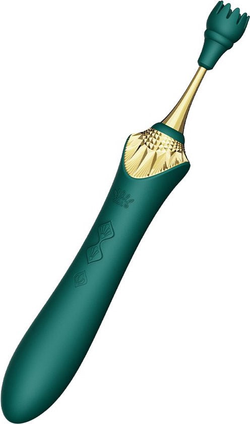 Bess 2  Clitoral Vibrator Turquoise Green