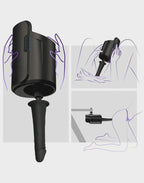 KIIROO - DILDO MET VACU en UumlMVERGRENDELINGSSYSTEEM VOOR KEON
