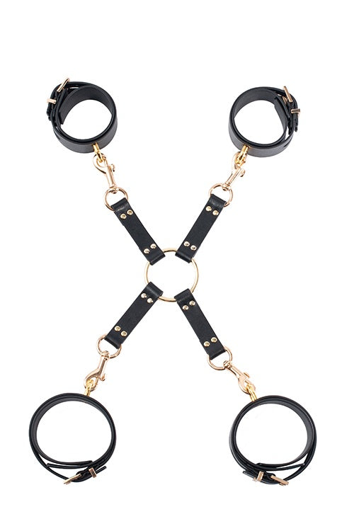 GP PREMIUM HOG TIE SET ZWART