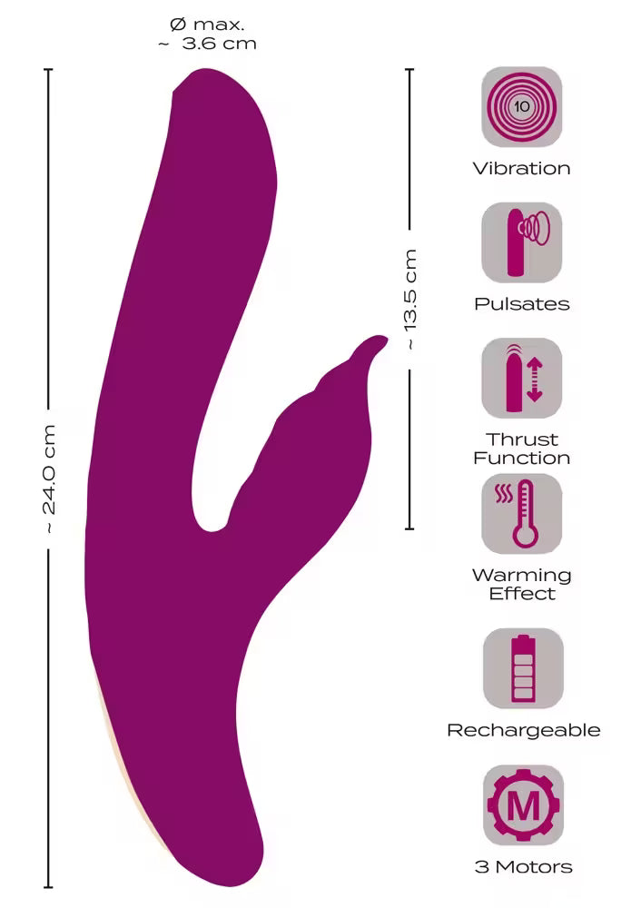 Javida 4 Function Vibrator