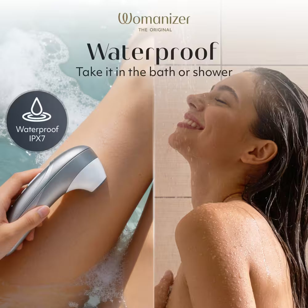 Womanizer Pro Silver Clitoris Stimulator