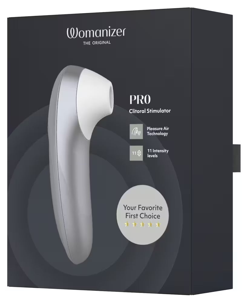 Womanizer Pro Silver Clitoris Stimulator