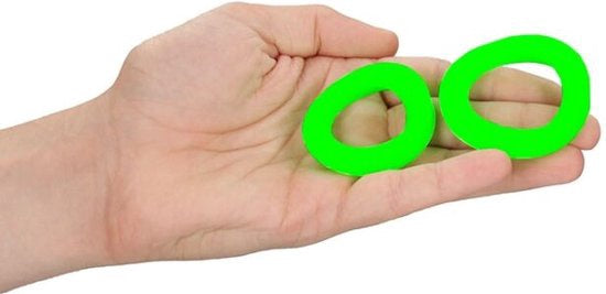 Cockring Set - Glow in the Dark - 2 Pieces