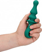 Pionvormige anale vibrator pauw pluim