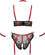 Longline Beha Bondage Lingerie Set