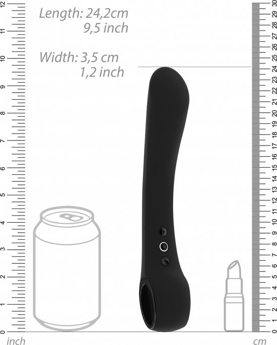 Ombra Buigbare Vibrator Zwart