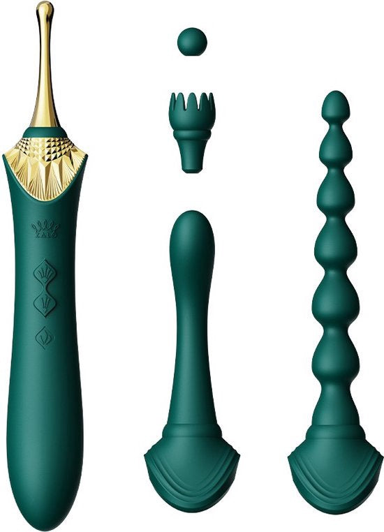 Bess 2  Clitoral Vibrator Turquoise Green