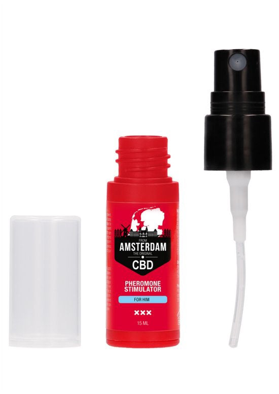 Originele CBD Amsterdam Feromoonstimulator voor Hem  0.5 fl oz / 15 ml